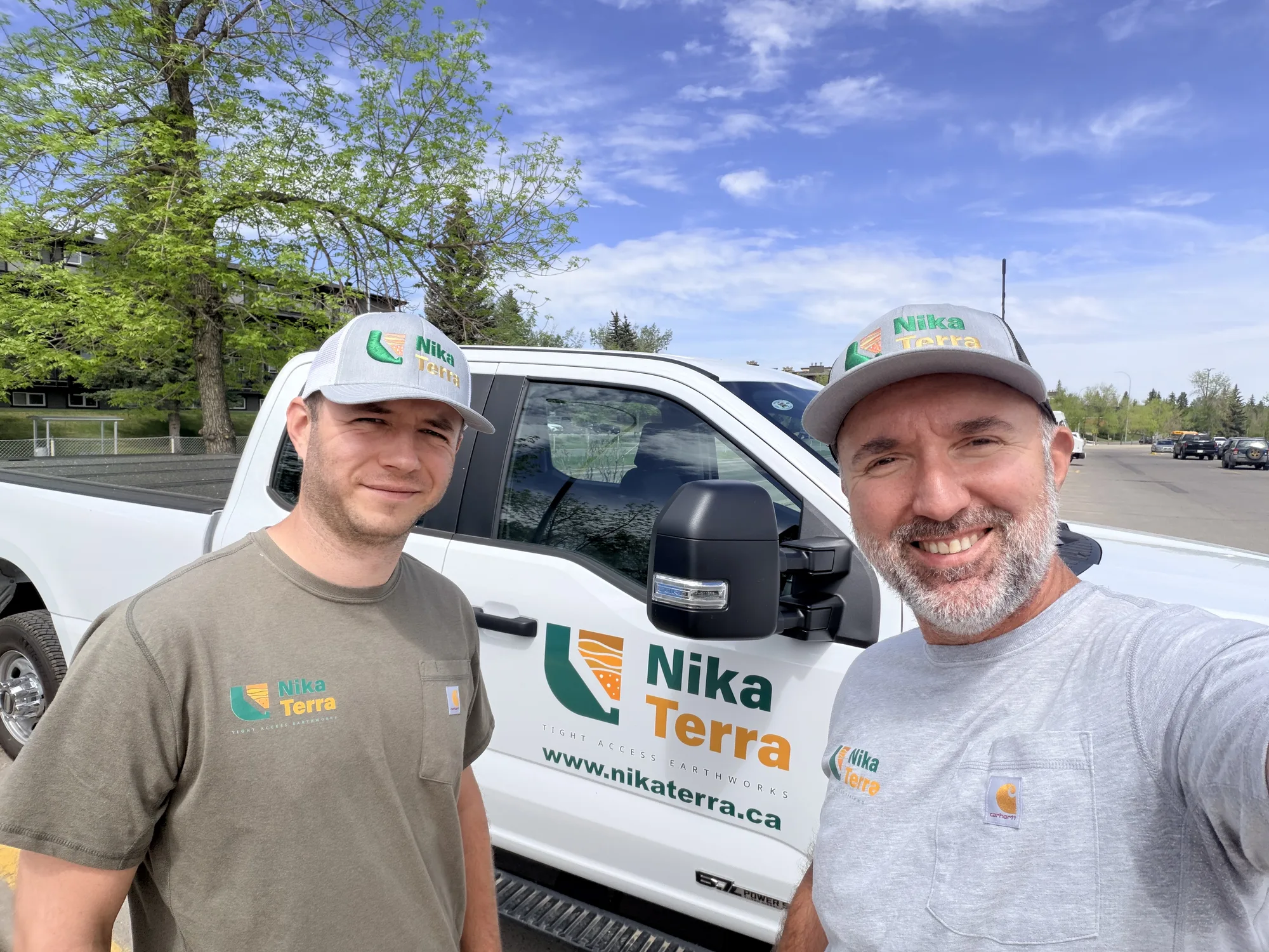 The Nika Terra excavation and earthworks team in Calgary